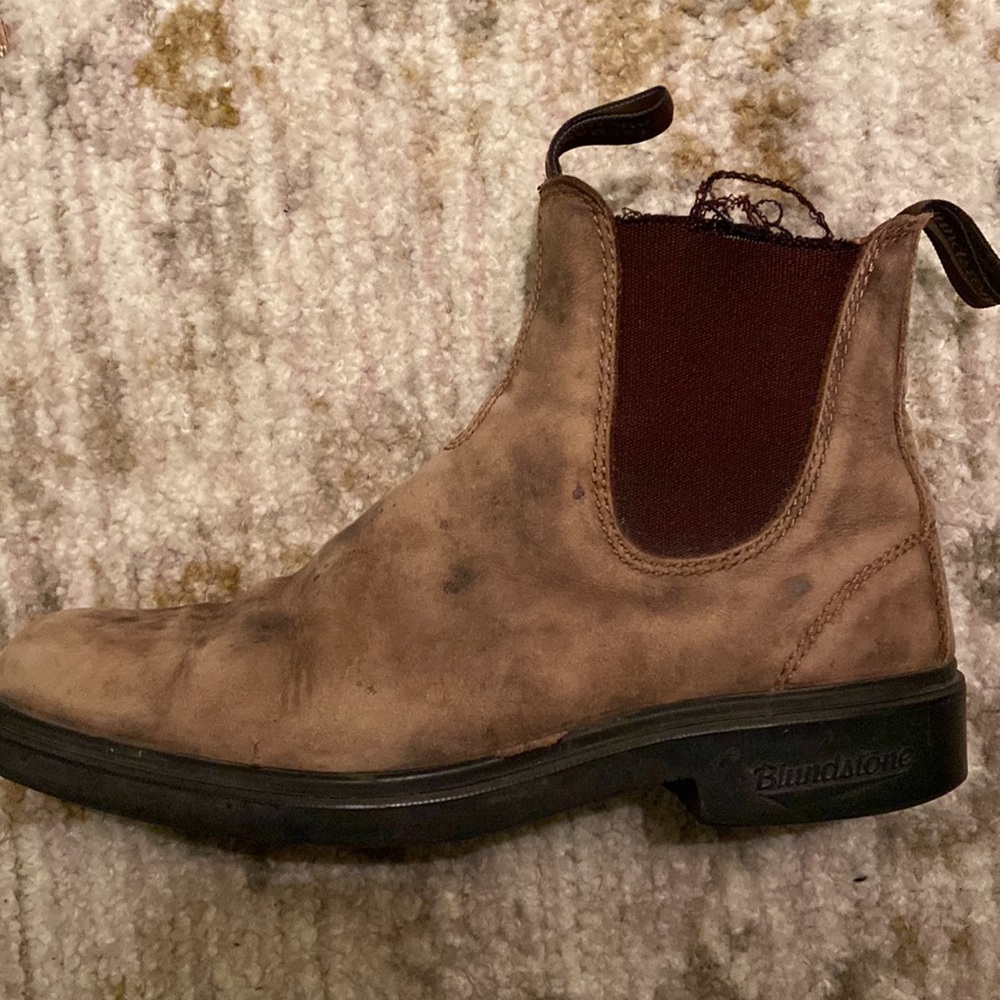 Brown Blundstone Boots